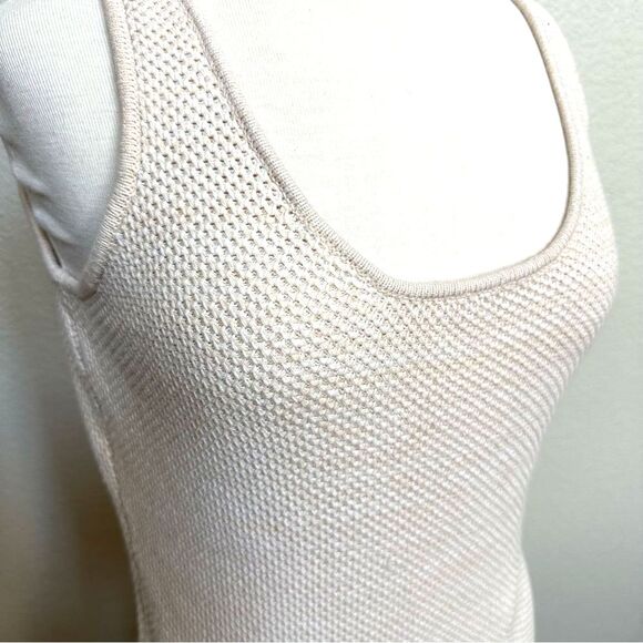 Future Collective Alani Noelle Sweater Sleeveless Crochet Dress w/ Fringe - Wm L - Picture 3 of 7